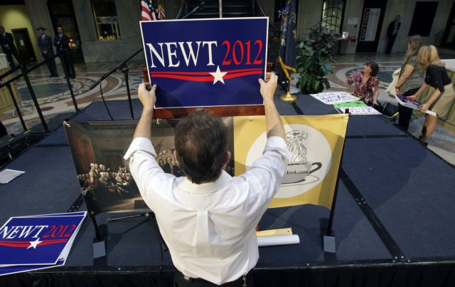 Εκτός κούρσας για το χρίσμα των Ρεπουμπλικανών και επίσημα ο Γκίνγκριτς